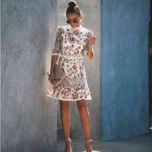 Vici Lace Statement Dress NWOT